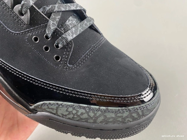 Rep CT8532-001 Jordan Air Black 3 Cat 0819